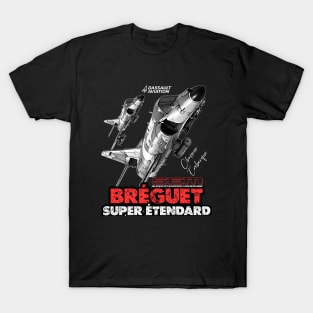 Dassault-Bréguet Super Étendard French Fighter Jet T-Shirt